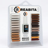 Kit Reparo de Madeira, MDF e MDP - 24 cores e Verniz Finalizador