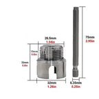 Rosqueador Pro PVC™ 2 em 1 - Interno e Externo
