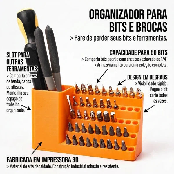 Organizador para Bit e Brocas