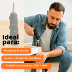 Chave de Fenda Elétrica FlexDrive™ - Ergonômica e Sem Fio
