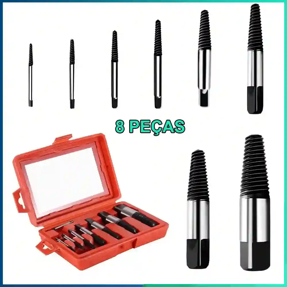 Kit Brocas de Extração de Parafusos - [ÚLTIMAS UNIDADES]🔥