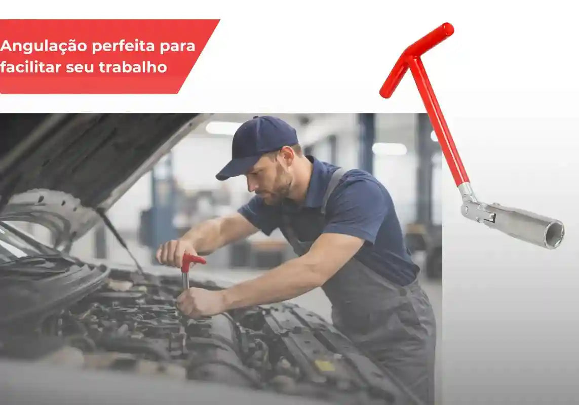 Chave De Vela Articulada - Rápida e Ergonômica