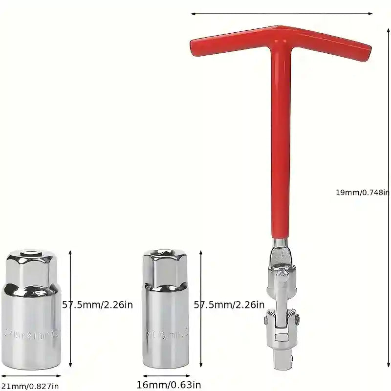 Chave De Vela Articulada - Rápida e Ergonômica