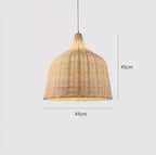 Luminária de Bambu Artesanal Para Casa