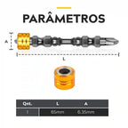Ponteiras Magnéticas Anti-espanamento